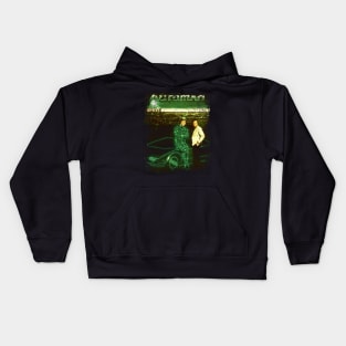 Neon Nights Automan T-Shirt - Step into the Glowing World of Cybernetic Crime-Fighting Kids Hoodie
